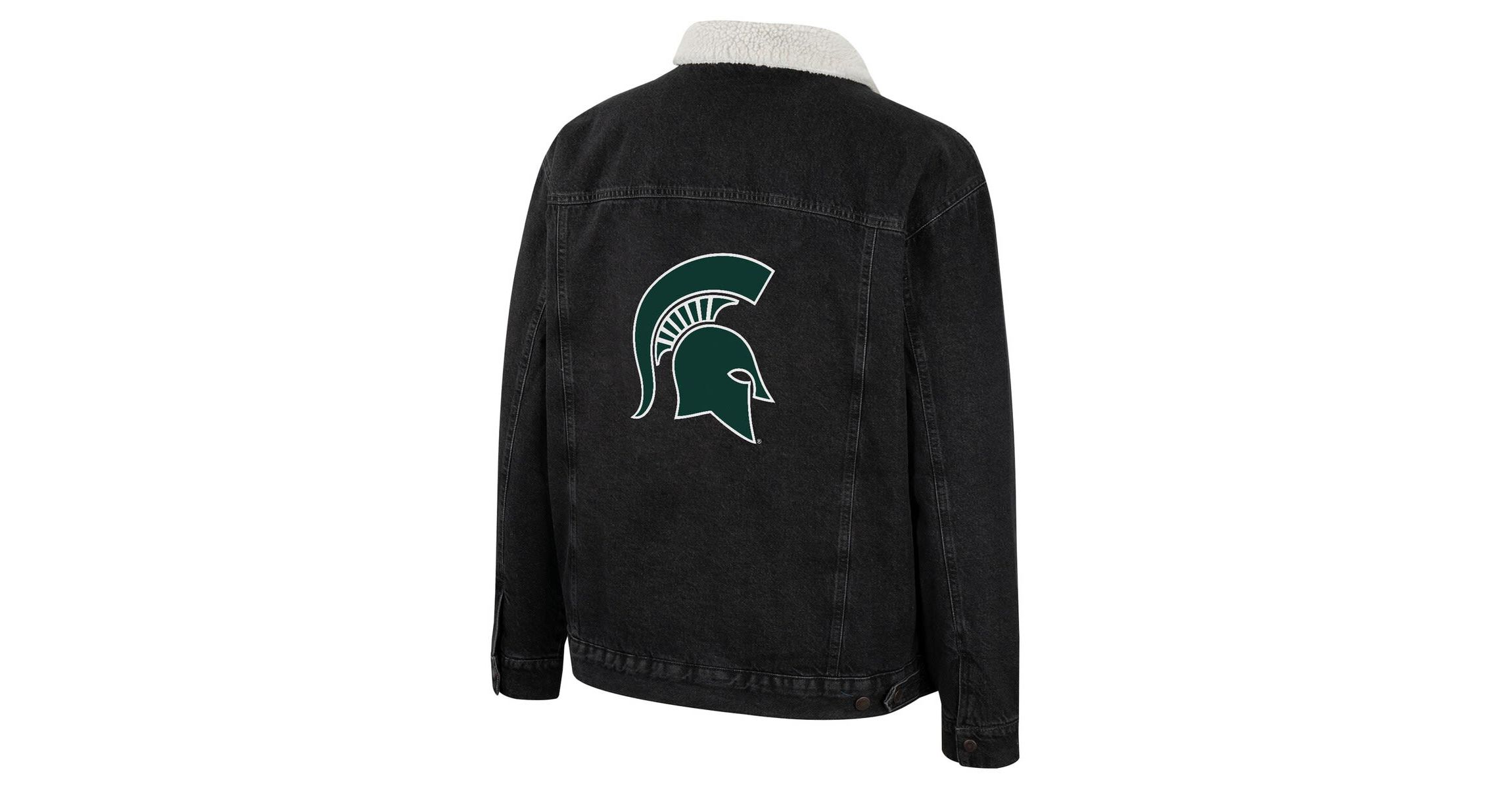 NCAA x Wrangler Michigan State Spartans Western Button-Up Jacket