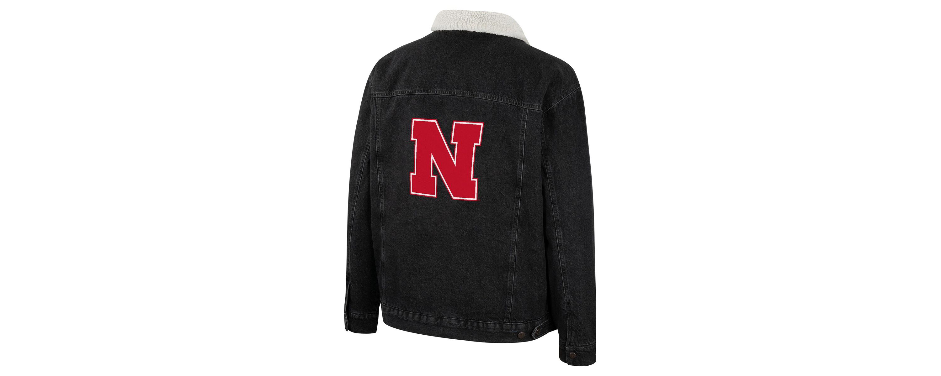 NCAA x Wrangler Nebraska Huskers Western Button-Up Jacket