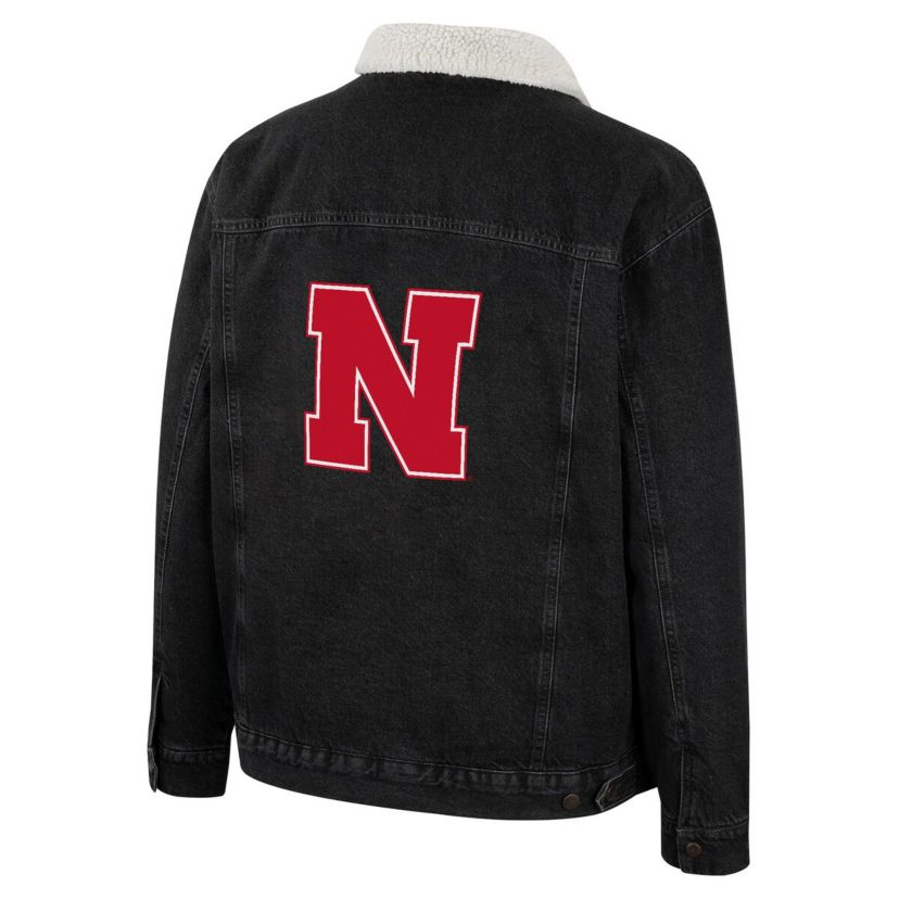 NCAA x Wrangler Nebraska Huskers Western Button-Up Jacket