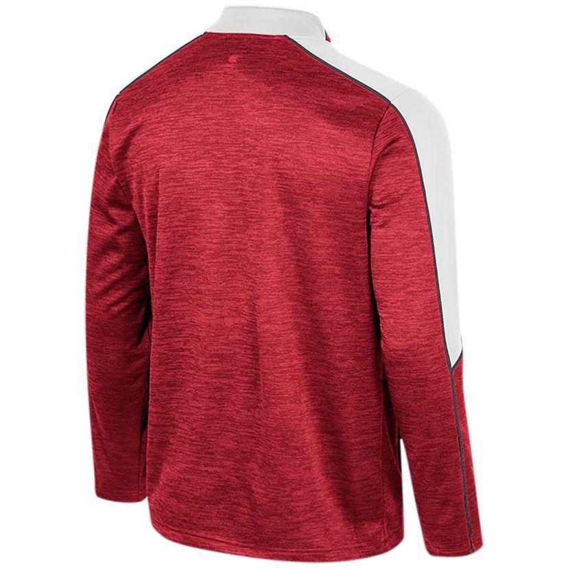 Alabama Crimson Tide NCAA Alabama Tide Marled Half-Zip Jacket