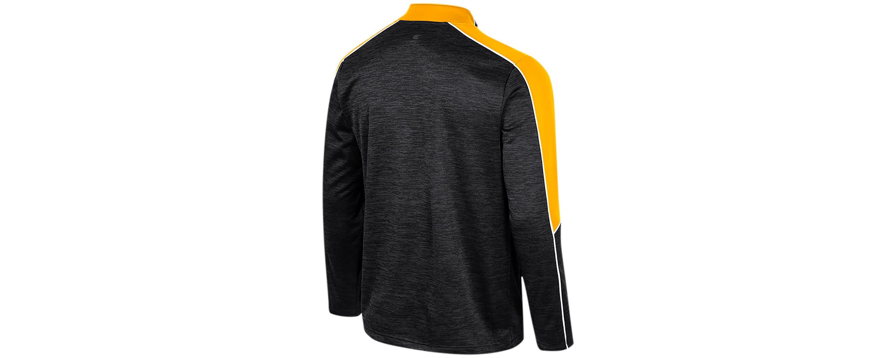 NCAA Appalachian State Mountaineers Marled Half-Zip Jacket