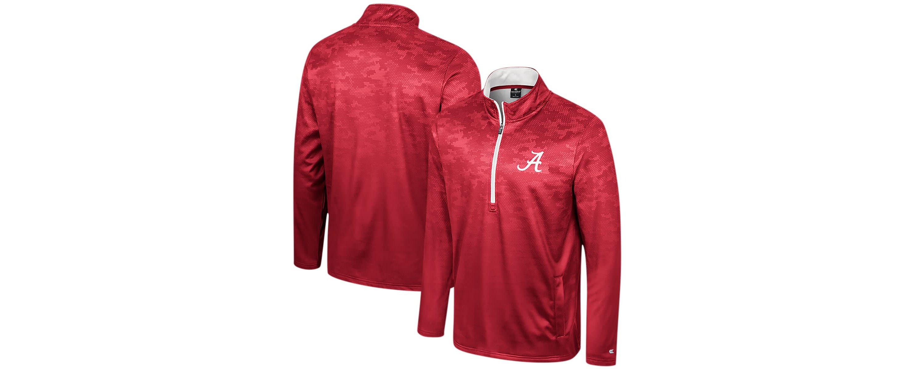 Alabama Crimson Tide NCAA Alabama Tide The Machine Half-Zip Jacket