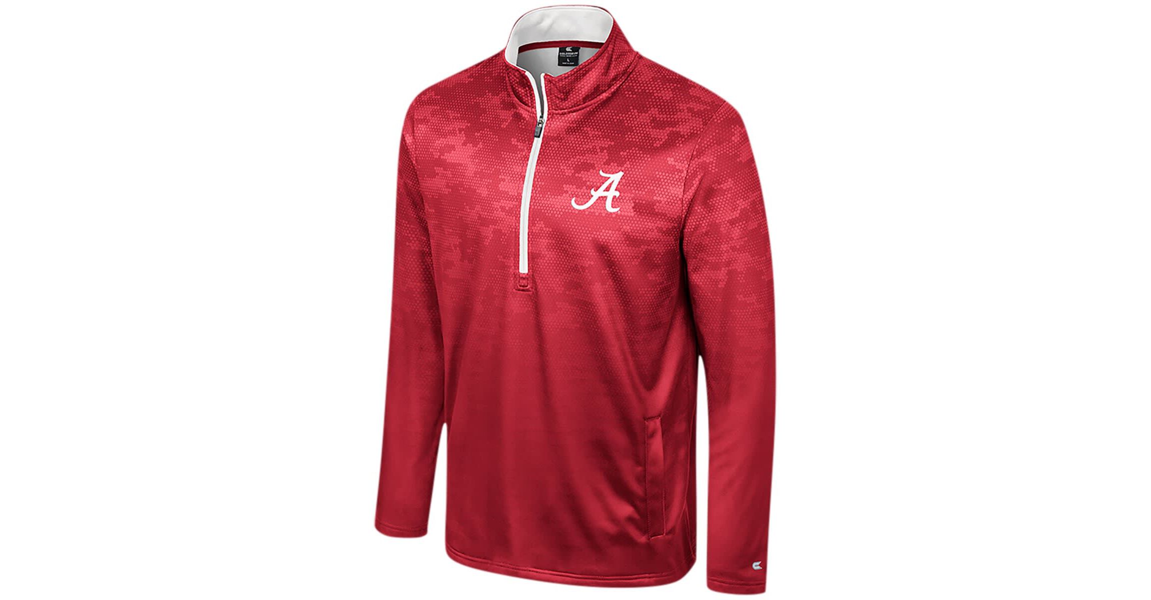 Alabama Crimson Tide NCAA Alabama Tide The Machine Half-Zip Jacket