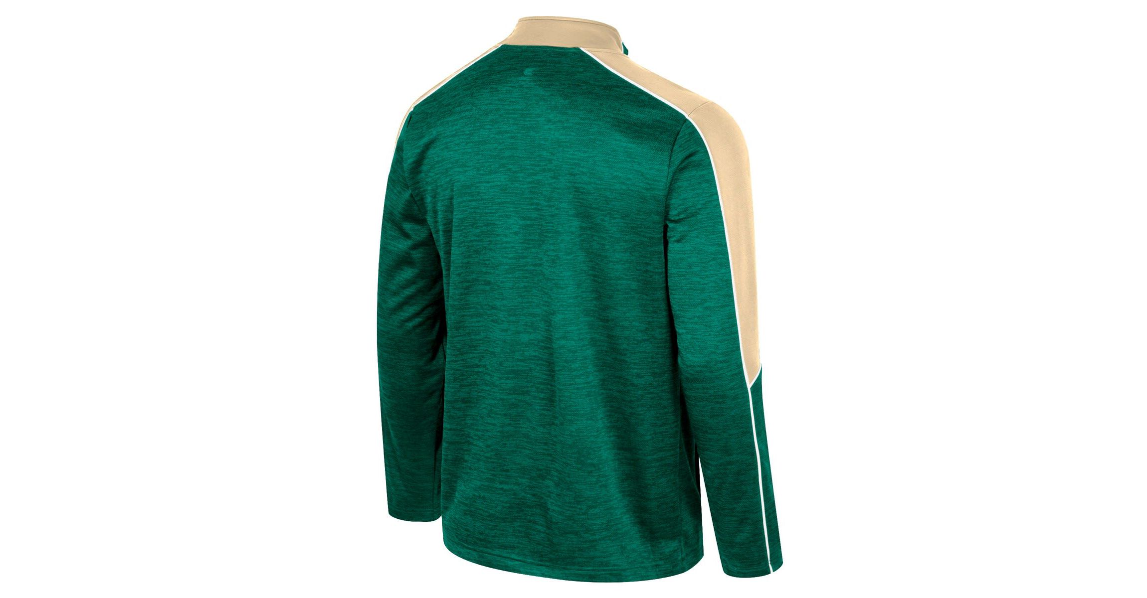 NCAA Colorado State Rams Marled Half-Zip Jacket