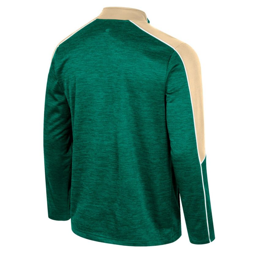 NCAA Colorado State Rams Marled Half-Zip Jacket