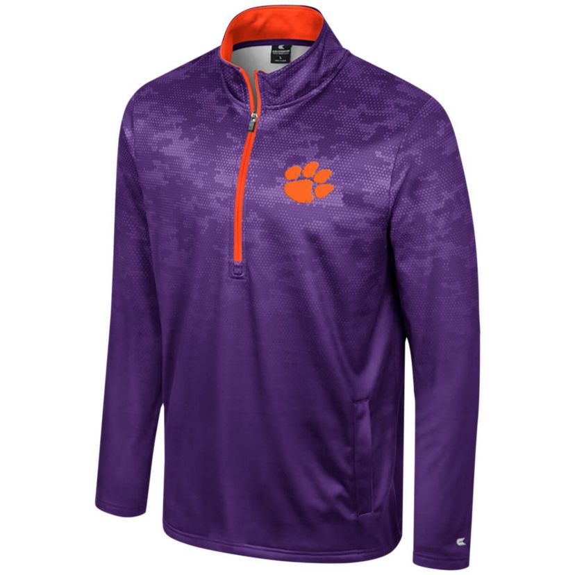 NCAA Clemson Tigers The Machine Half-Zip Jacket