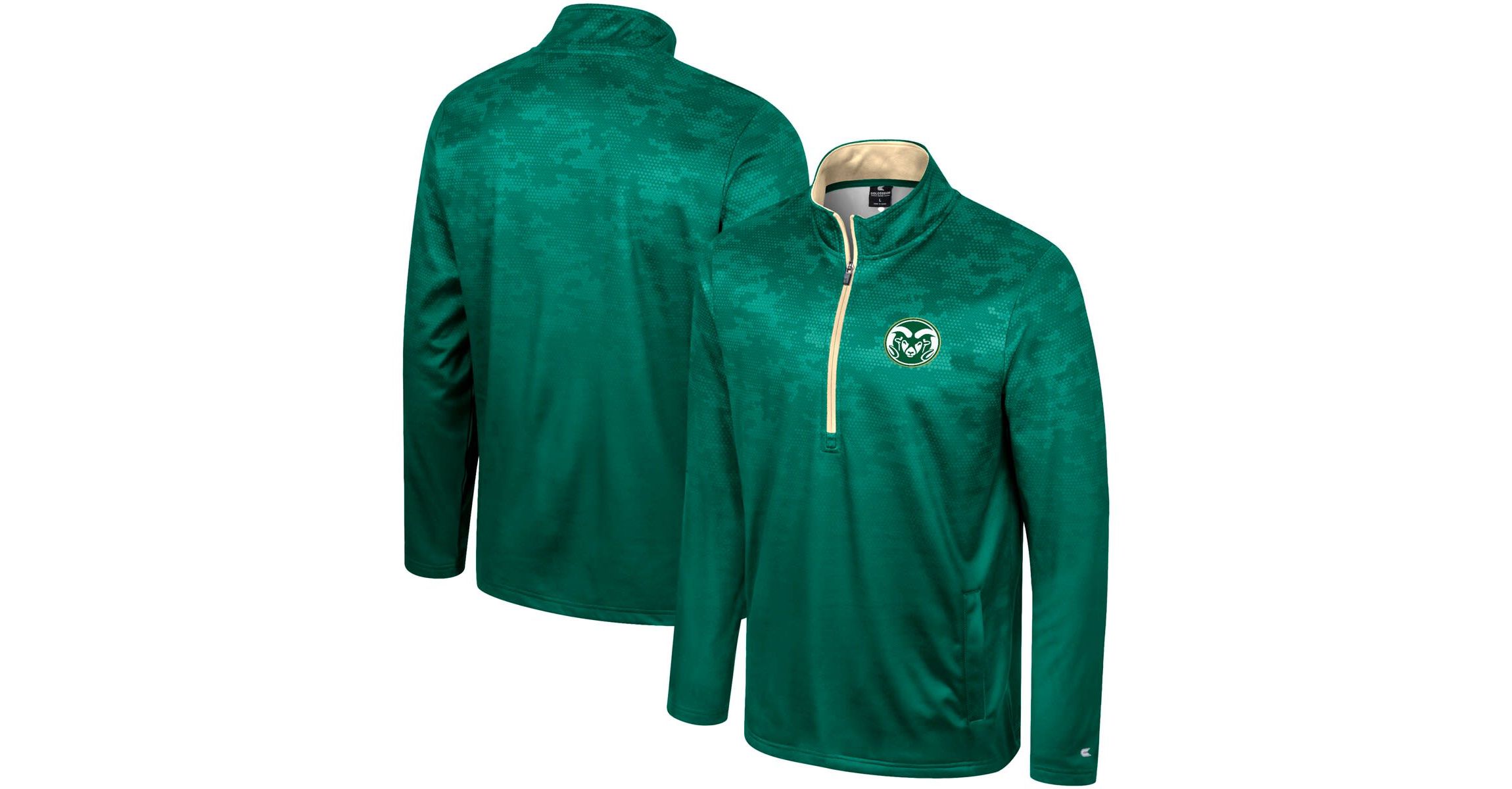 NCAA Colorado State Rams The Machine Half-Zip Jacket