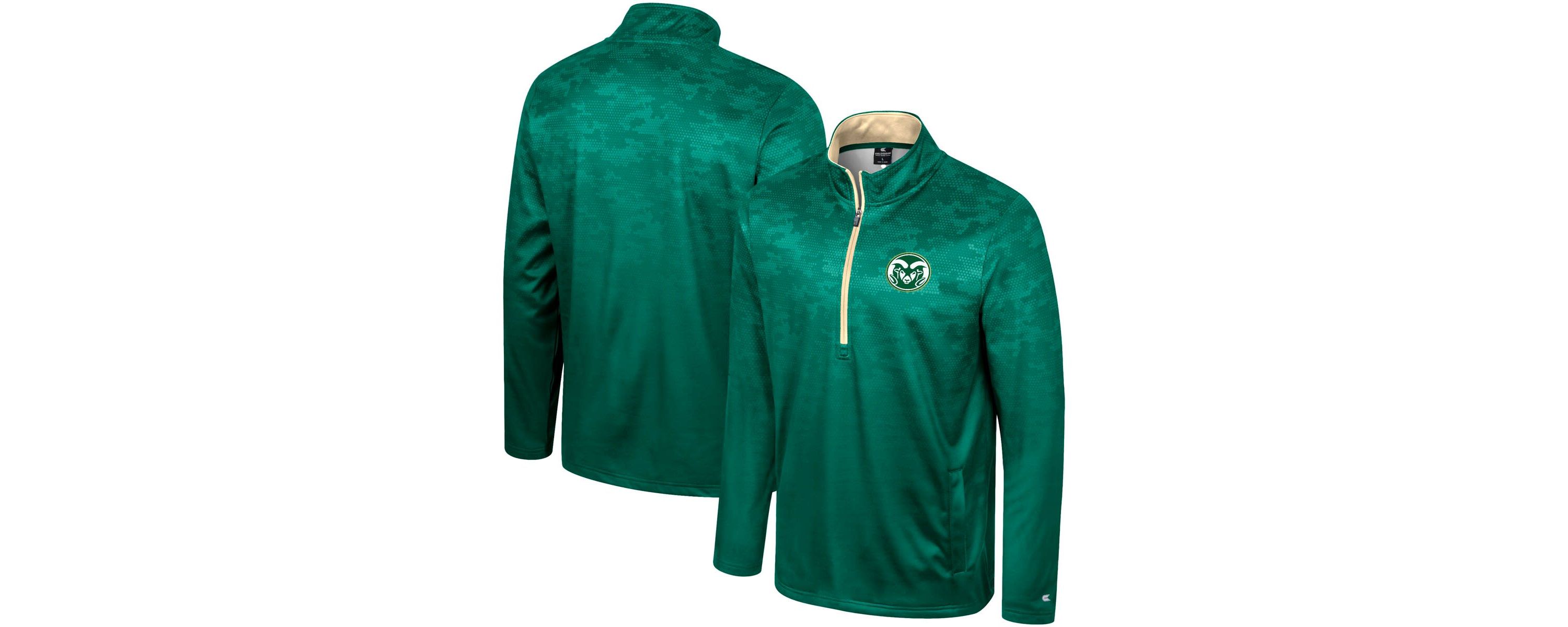NCAA Colorado State Rams The Machine Half-Zip Jacket