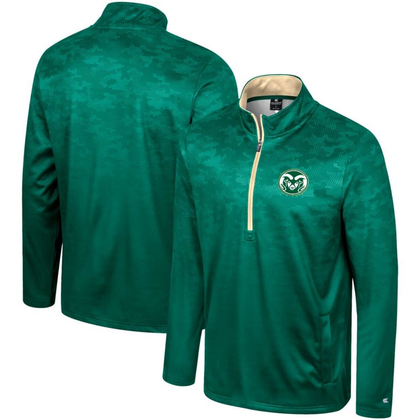 NCAA Colorado State Rams The Machine Half-Zip Jacket
