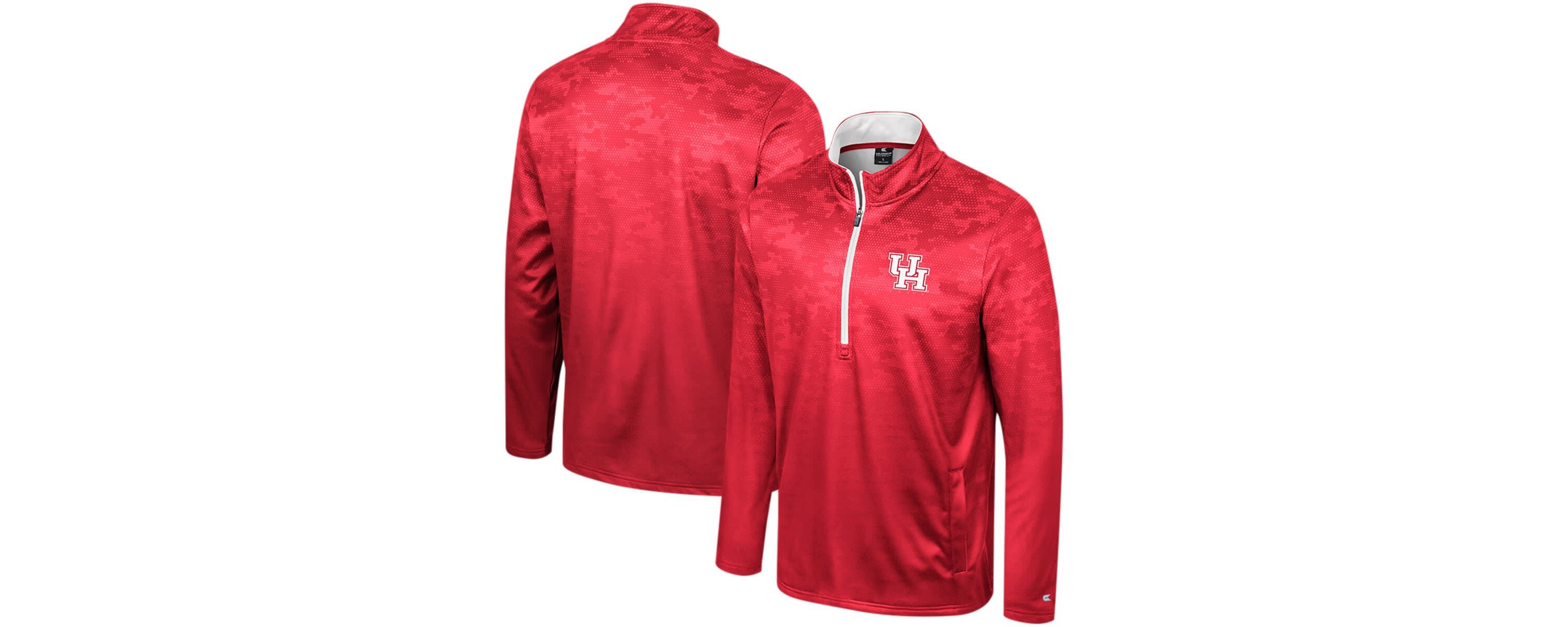 NCAA Houston Cougars The Machine Half-Zip Jacket