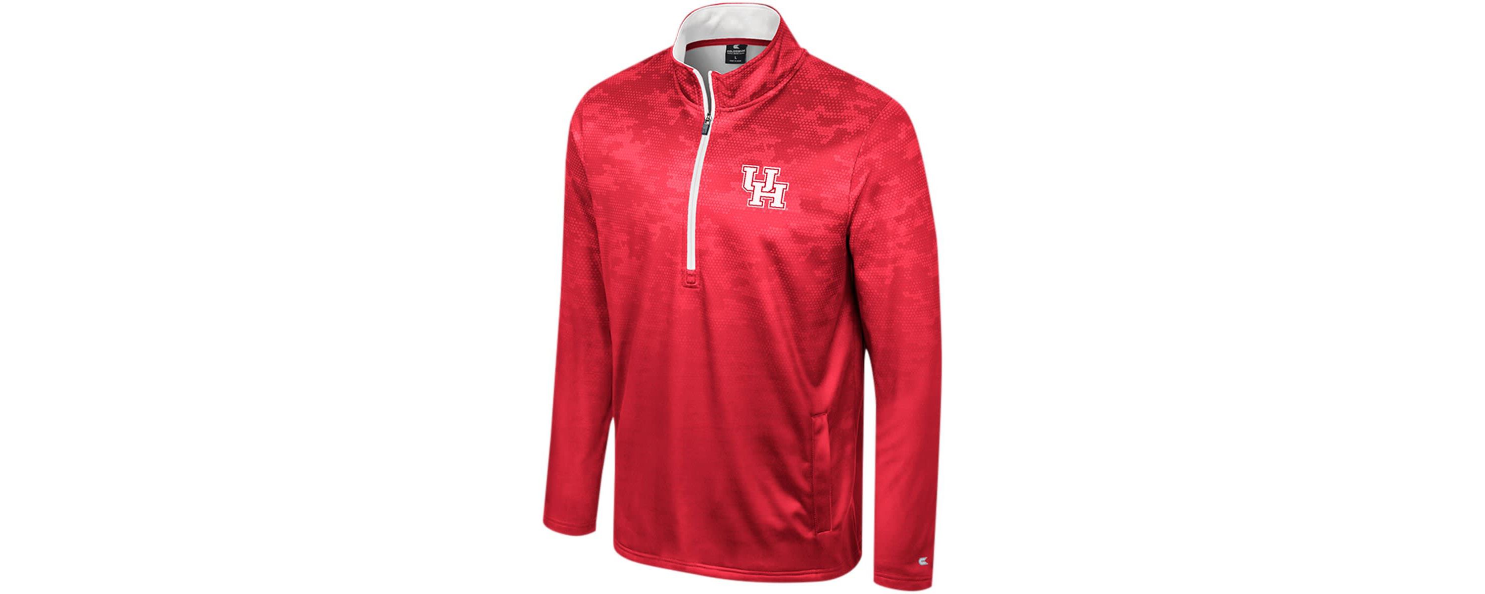 NCAA Houston Cougars The Machine Half-Zip Jacket