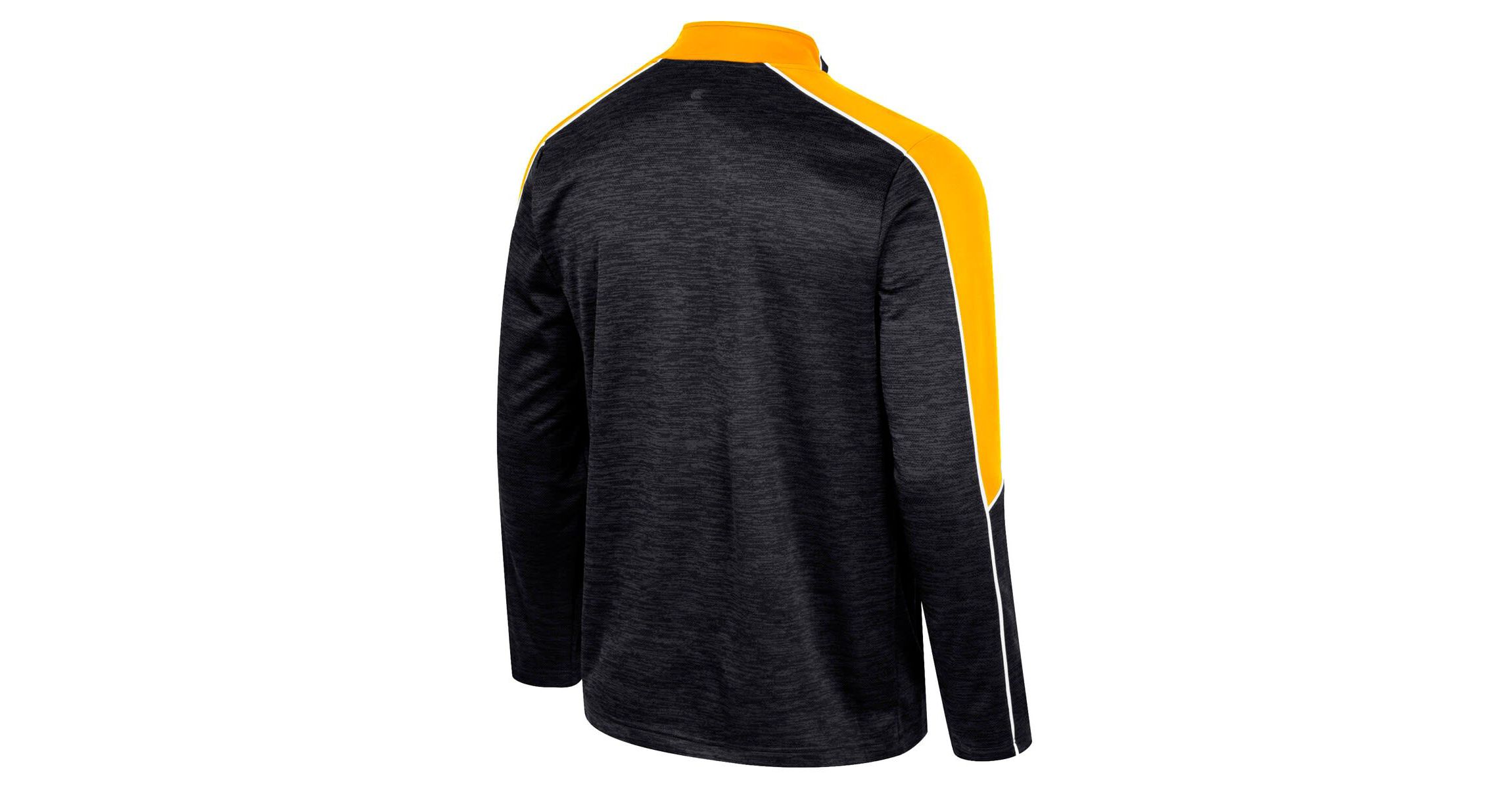 NCAA Iowa Hawkeyes Marled Half-Zip Jacket