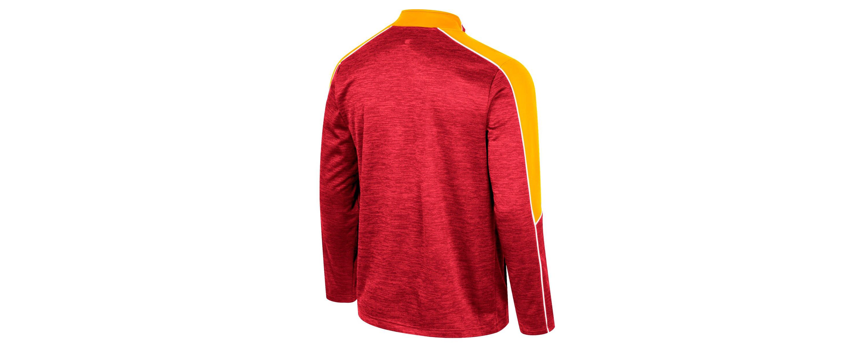 NCAA Iowa State Cyclones Marled Half-Zip Jacket