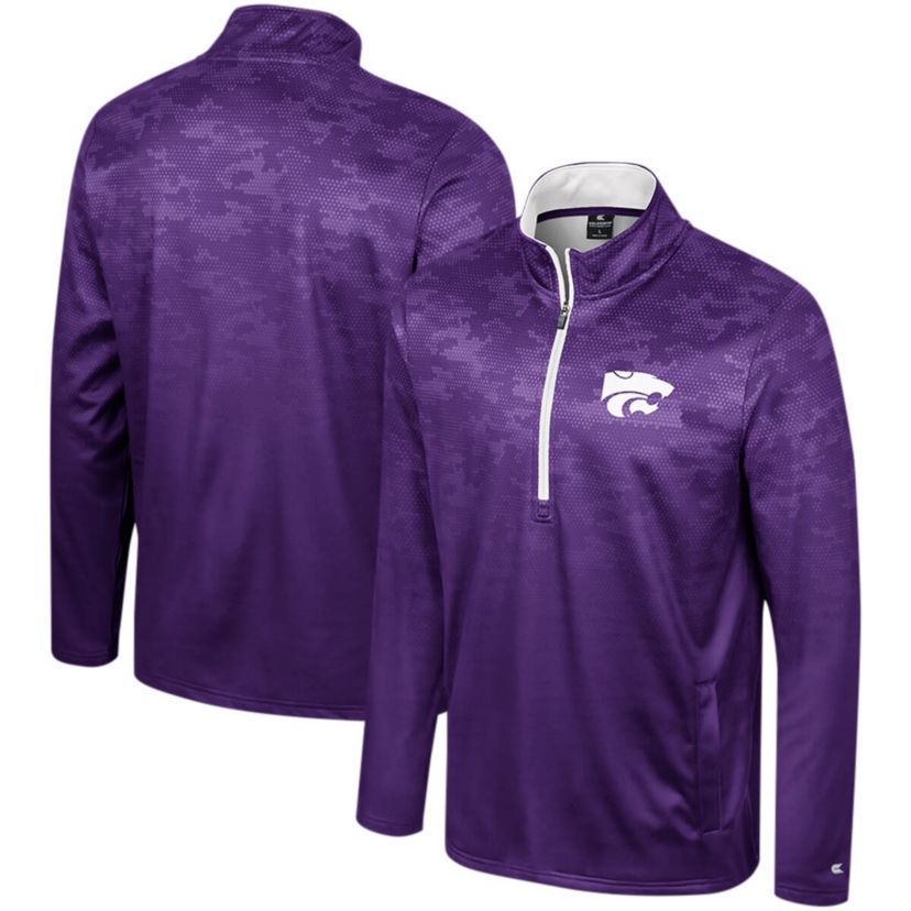 NCAA Kansas State Wildcats The Machine Half-Zip Jacket