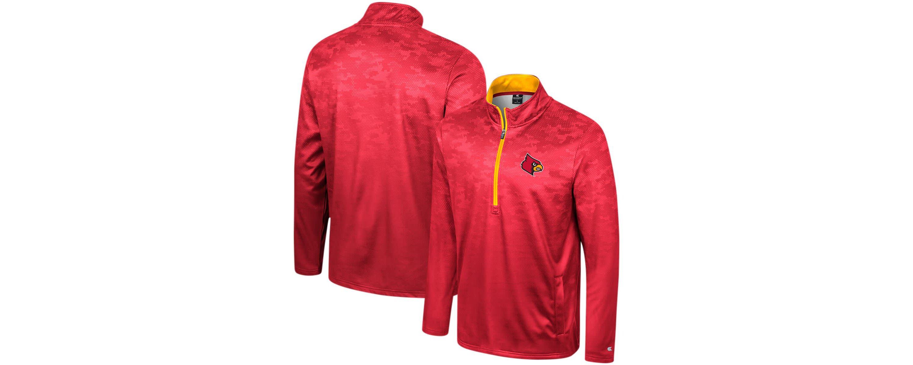 NCAA Louisville Cardinals The Machine Half-Zip Jacket