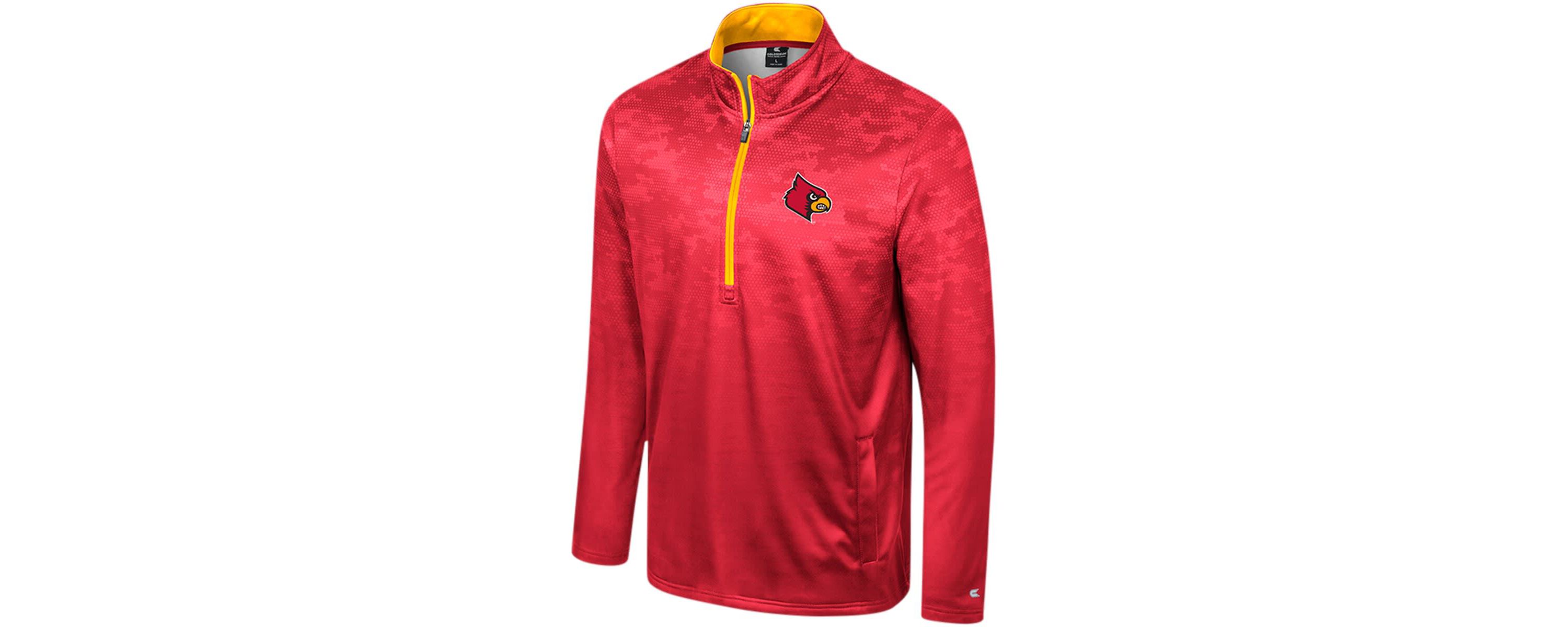 NCAA Louisville Cardinals The Machine Half-Zip Jacket