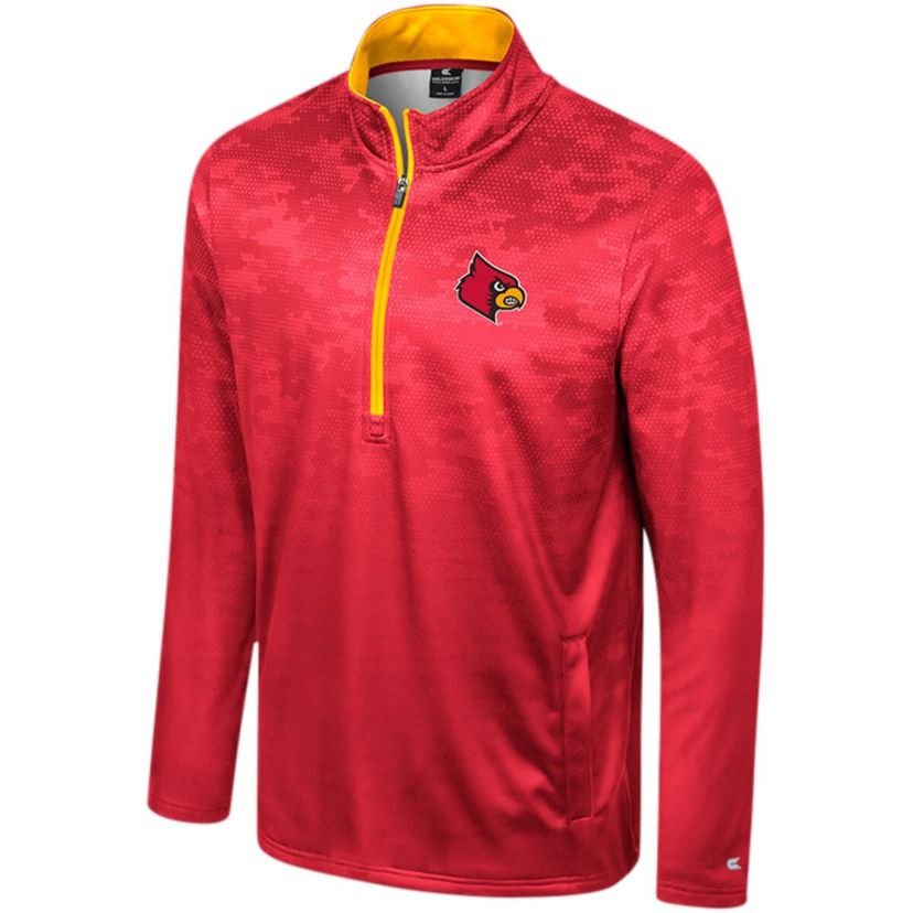 NCAA Louisville Cardinals The Machine Half-Zip Jacket