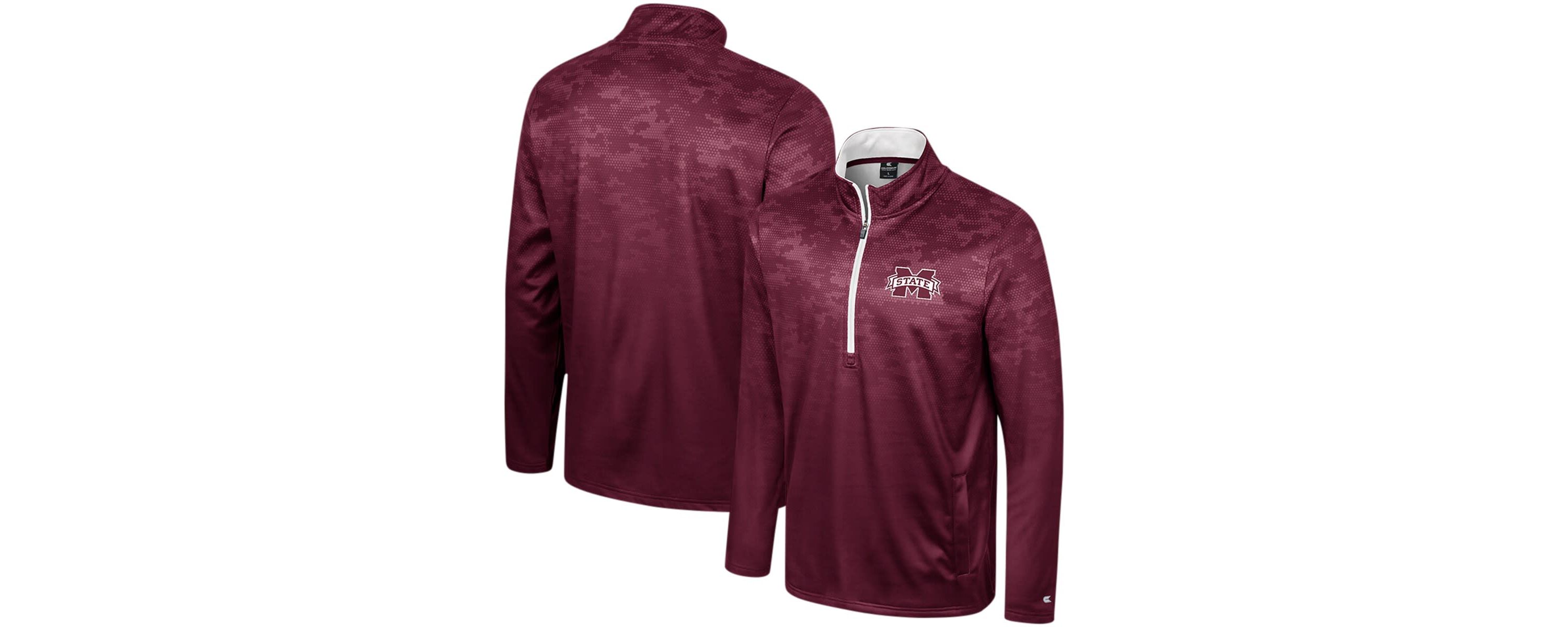 NCAA Mississippi State Bulldogs The Machine Half-Zip Jacket