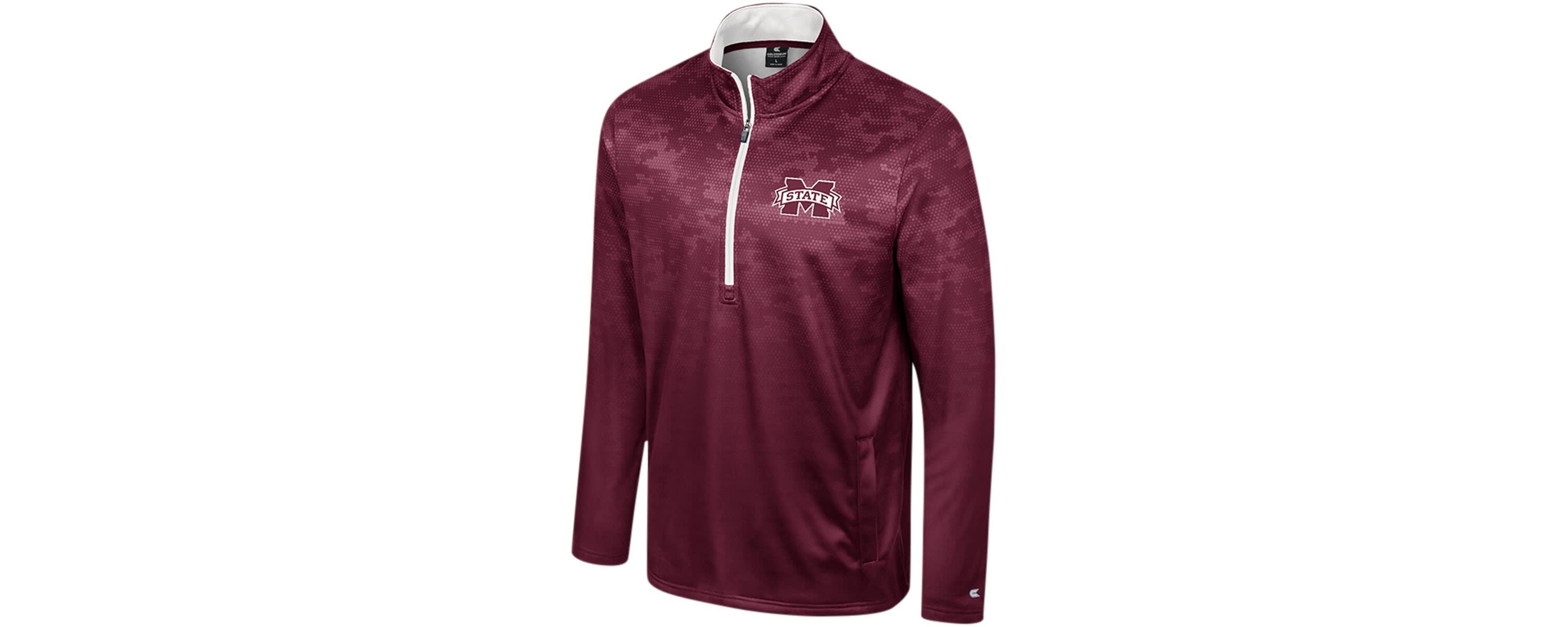 NCAA Mississippi State Bulldogs The Machine Half-Zip Jacket