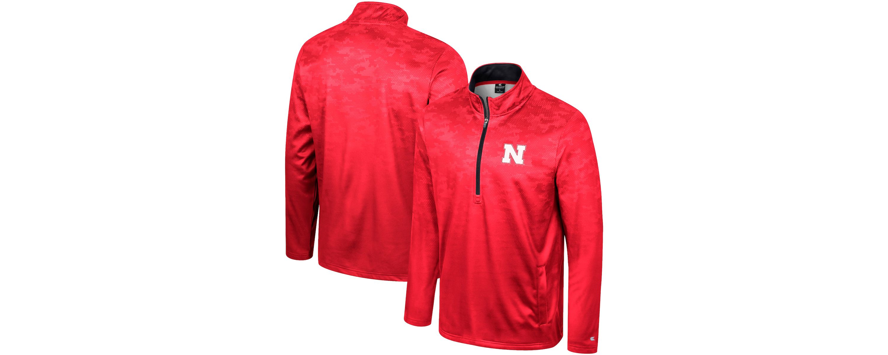 NCAA Nebraska Huskers The Machine Half-Zip Jacket