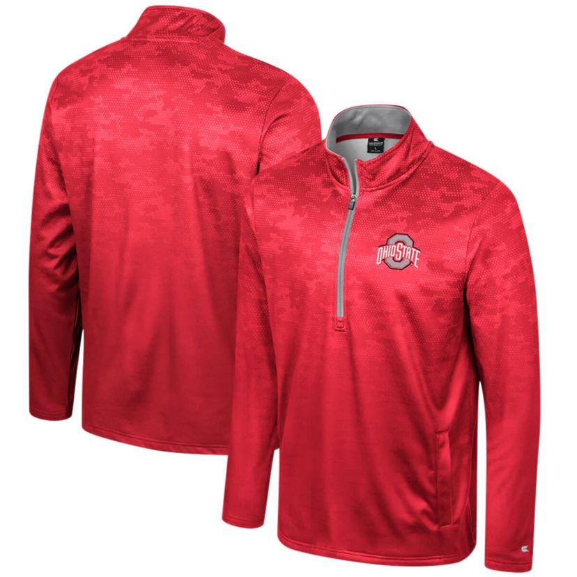 NCAA Ohio State Buckeyes The Machine Half-Zip Jacket