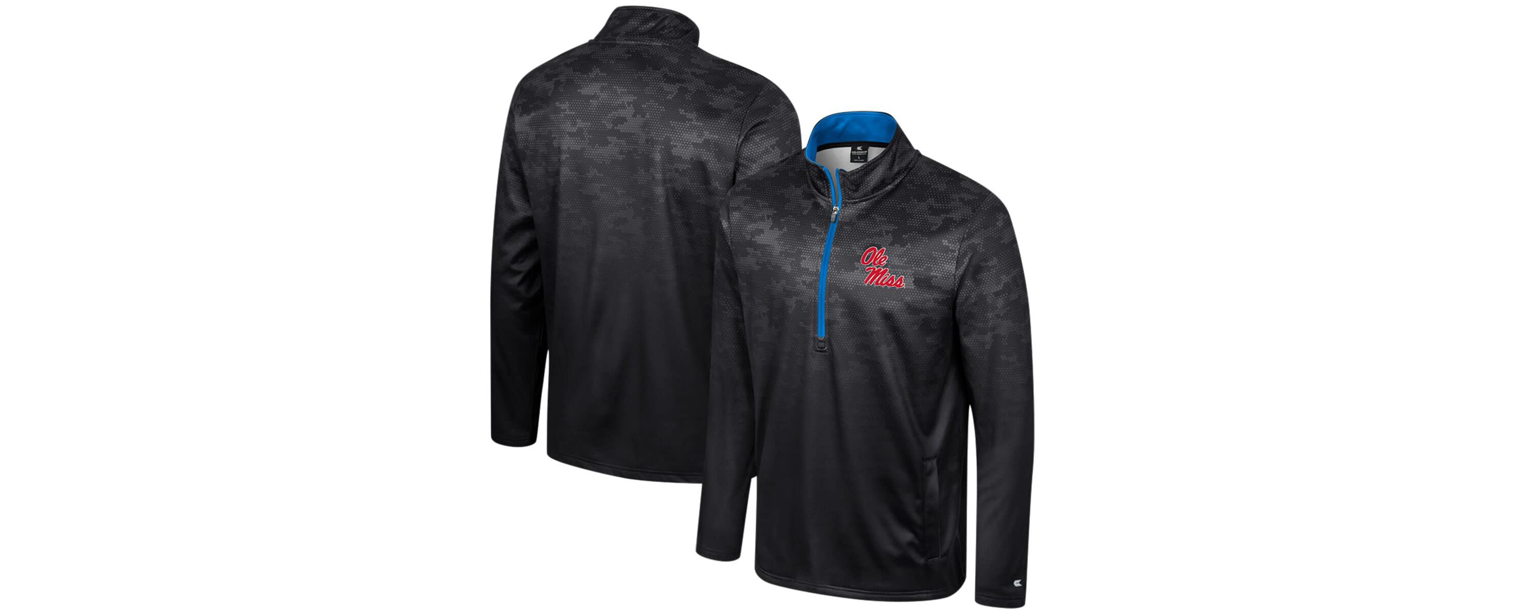 NCAA Ole Miss Rebels The Machine Half-Zip Jacket