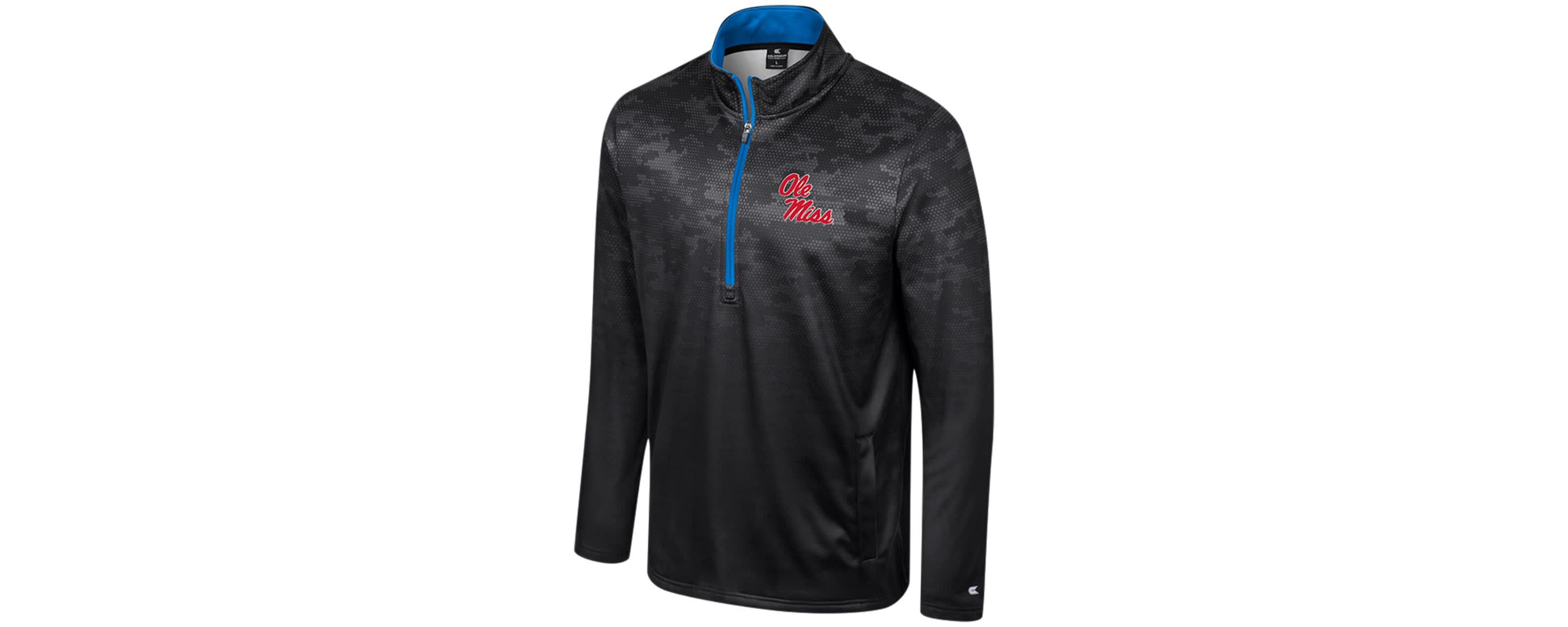 NCAA Ole Miss Rebels The Machine Half-Zip Jacket