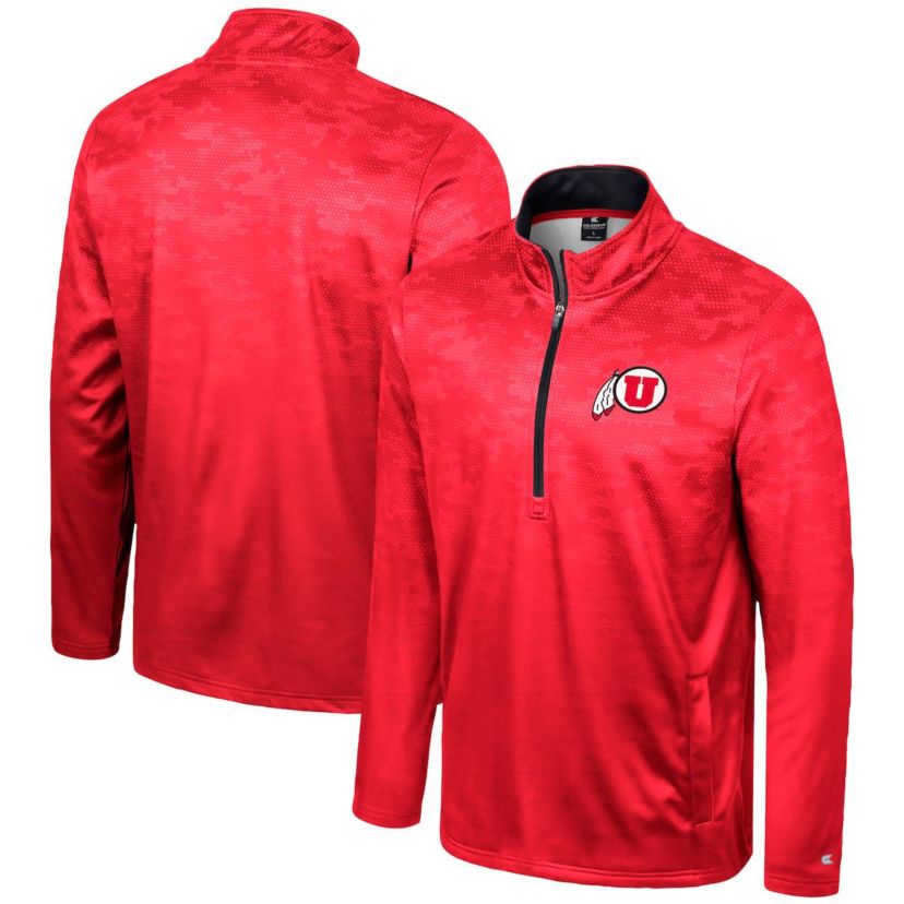 NCAA Utah Utes The Machine Half-Zip Jacket