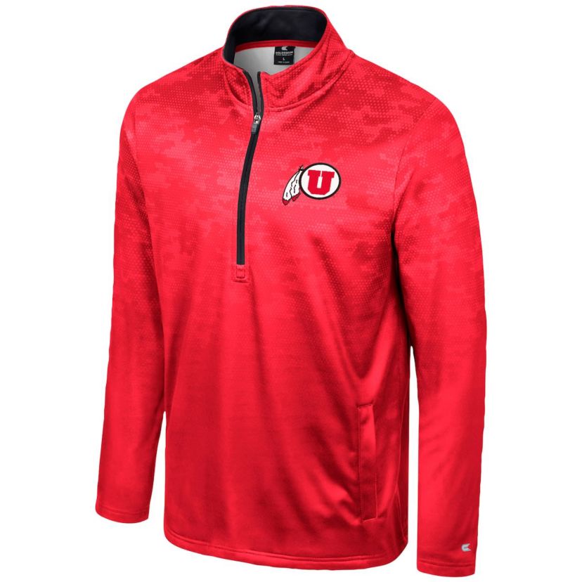 NCAA Utah Utes The Machine Half-Zip Jacket