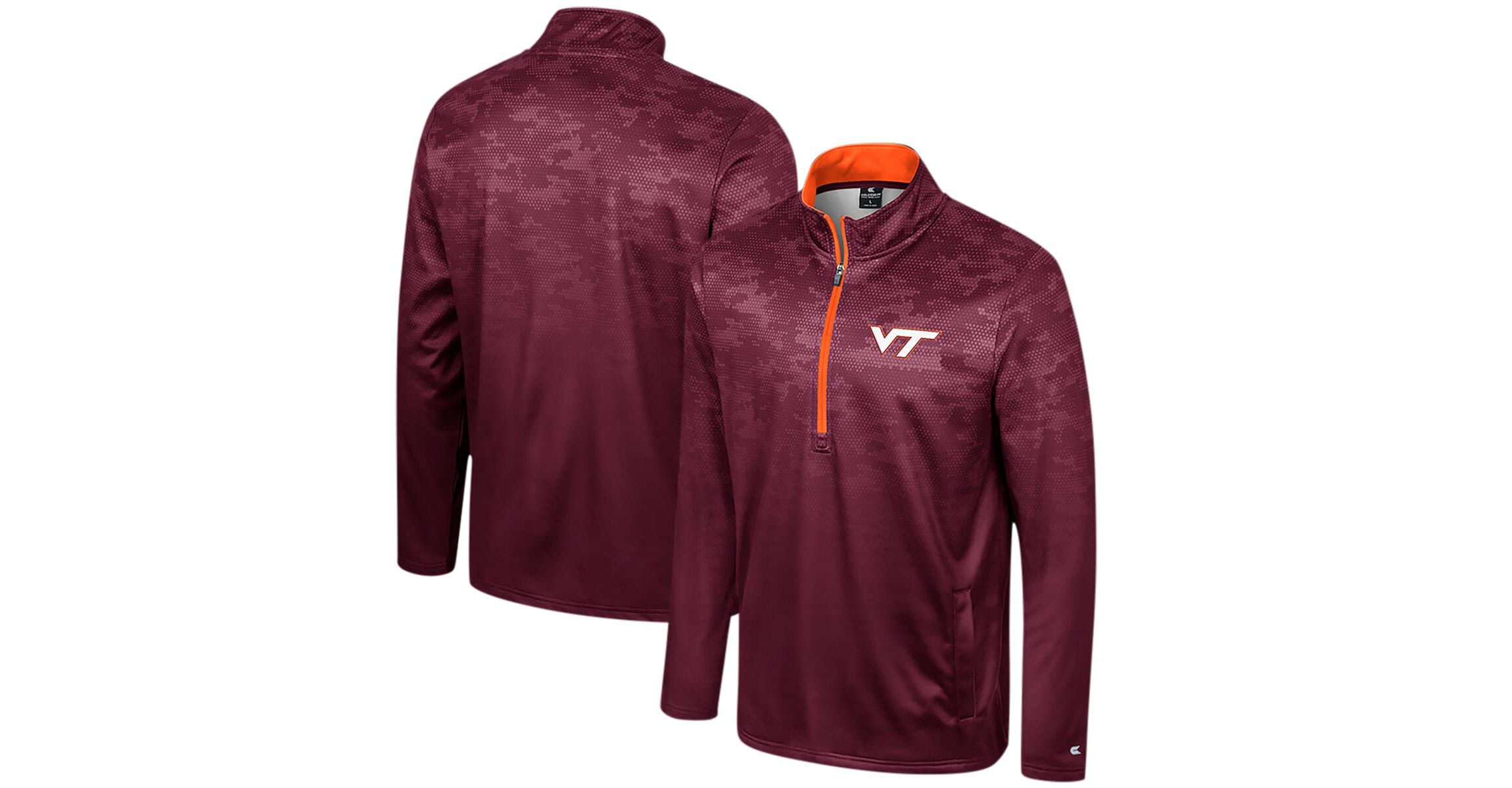 NCAA Virginia Tech Hokies The Machine Half-Zip Jacket