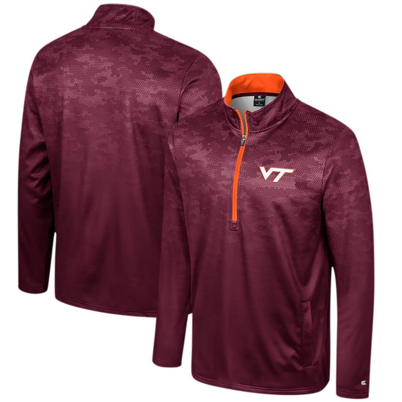 NCAA Virginia Tech Hokies The Machine Half-Zip Jacket