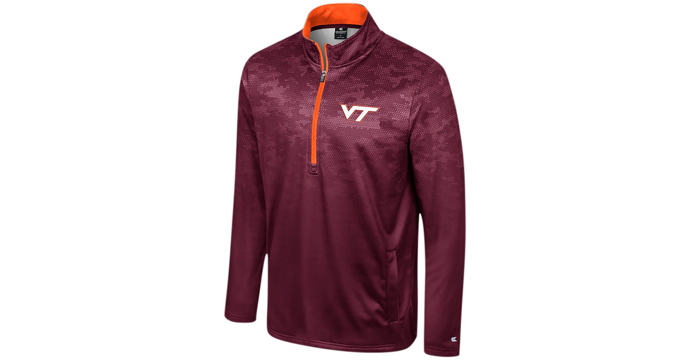 NCAA Virginia Tech Hokies The Machine Half-Zip Jacket