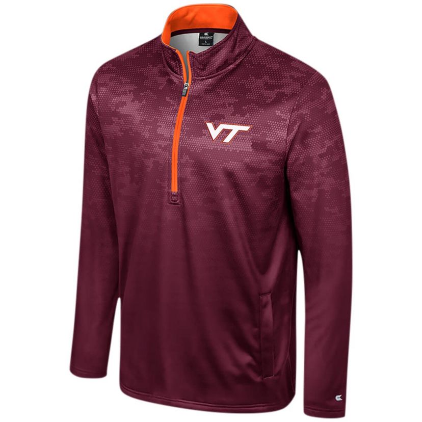 NCAA Virginia Tech Hokies The Machine Half-Zip Jacket
