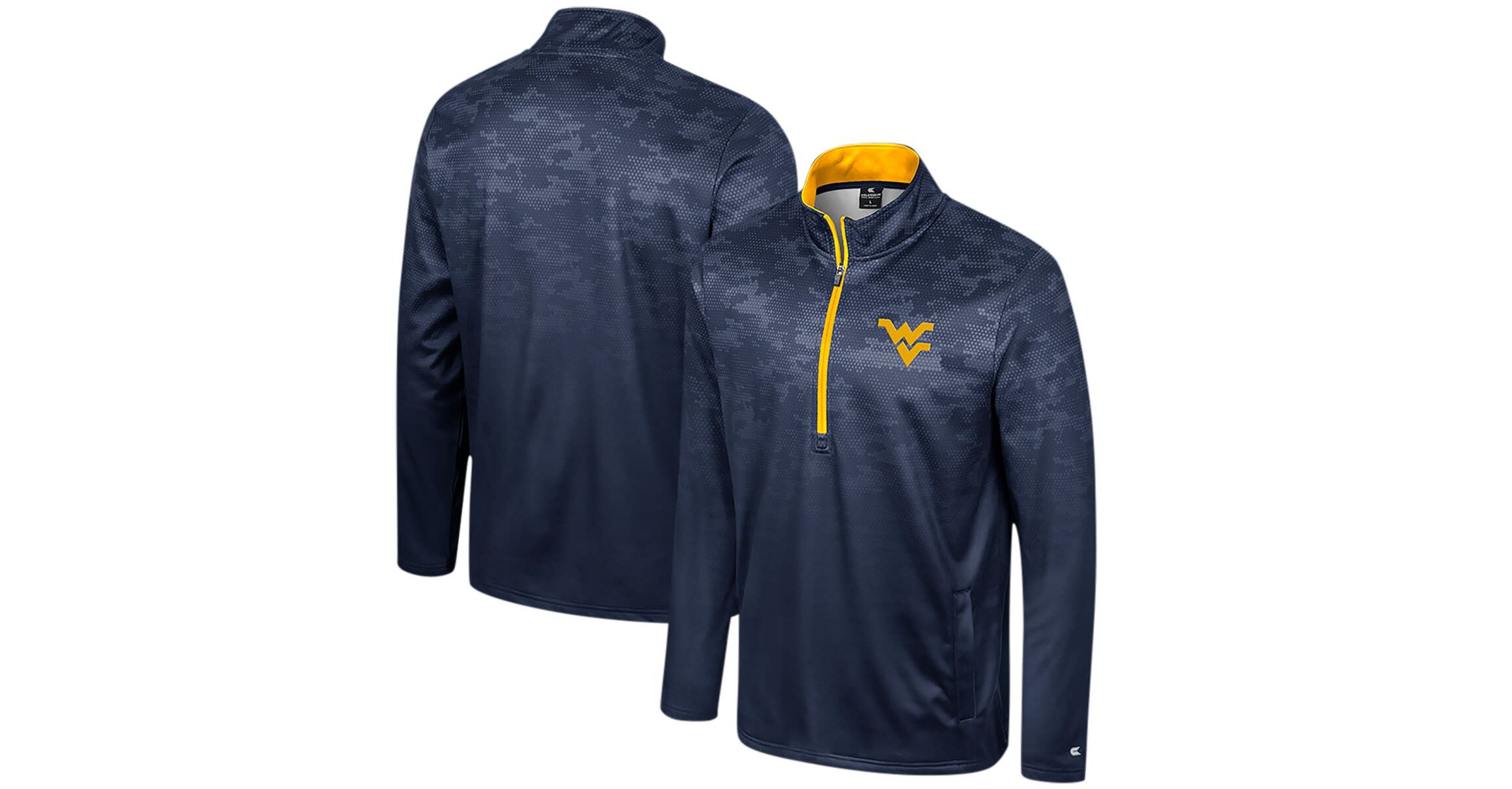 NCAA West Virginia Mountaineers The Machine Half-Zip Jacket