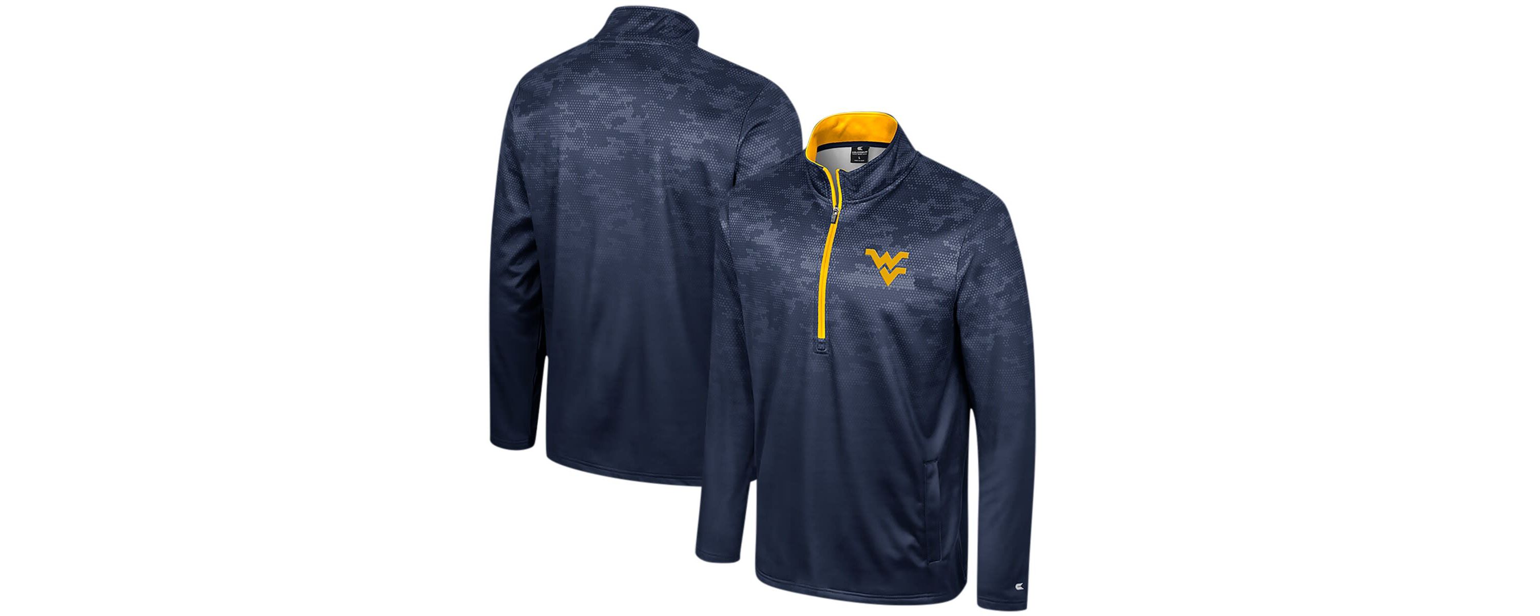 NCAA West Virginia Mountaineers The Machine Half-Zip Jacket