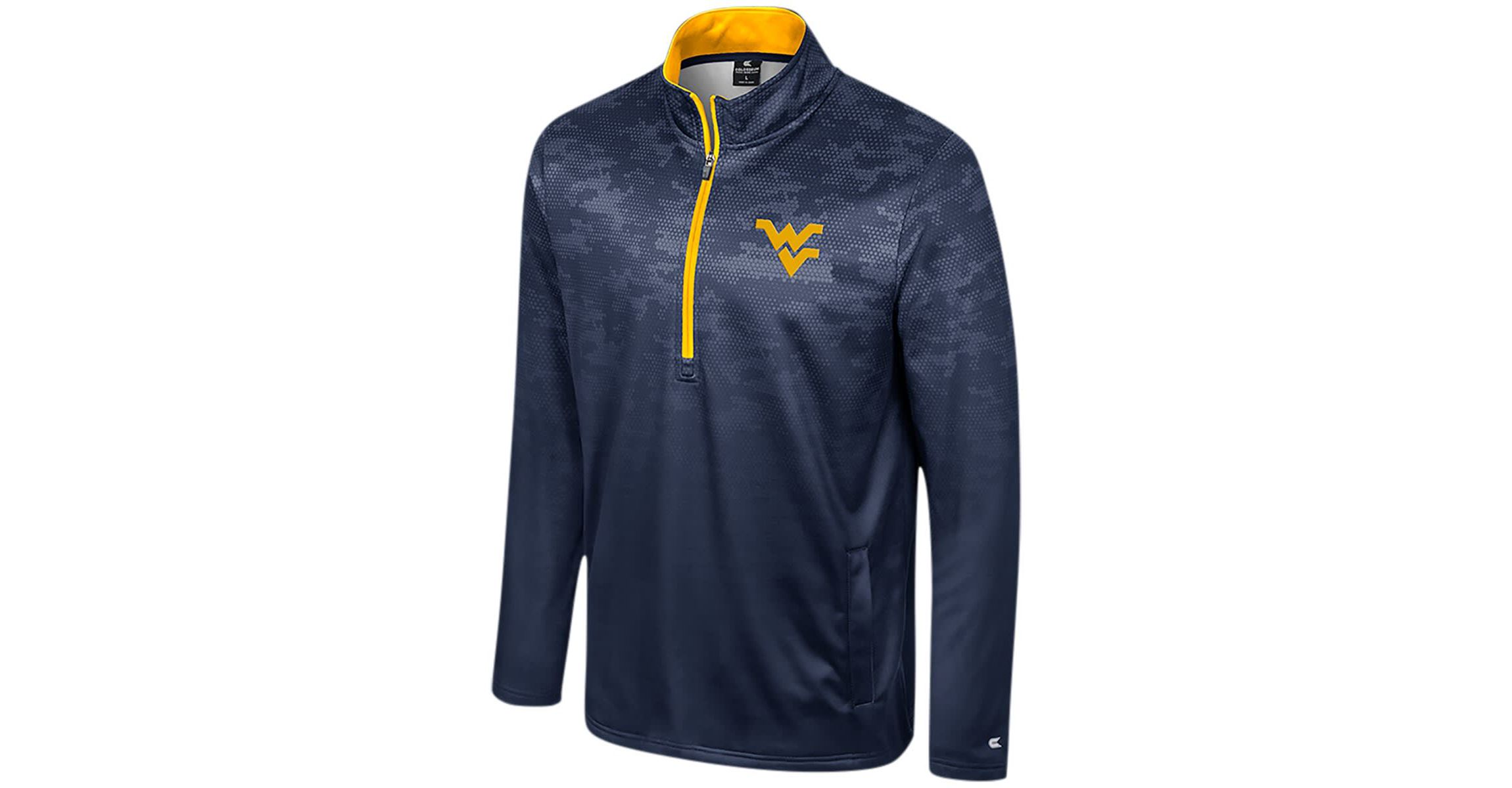 NCAA West Virginia Mountaineers The Machine Half-Zip Jacket
