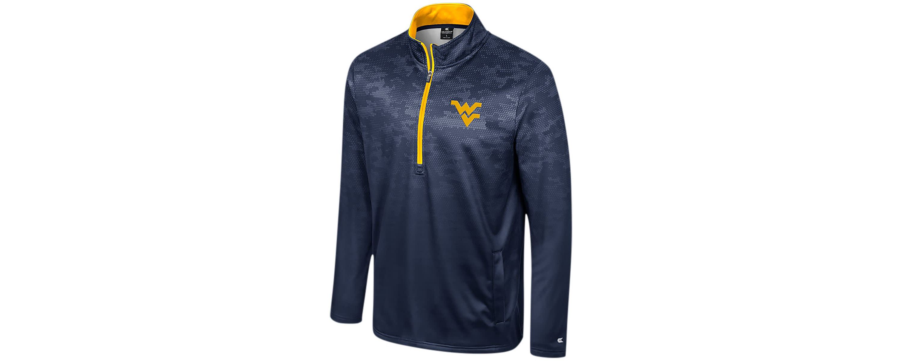 NCAA West Virginia Mountaineers The Machine Half-Zip Jacket
