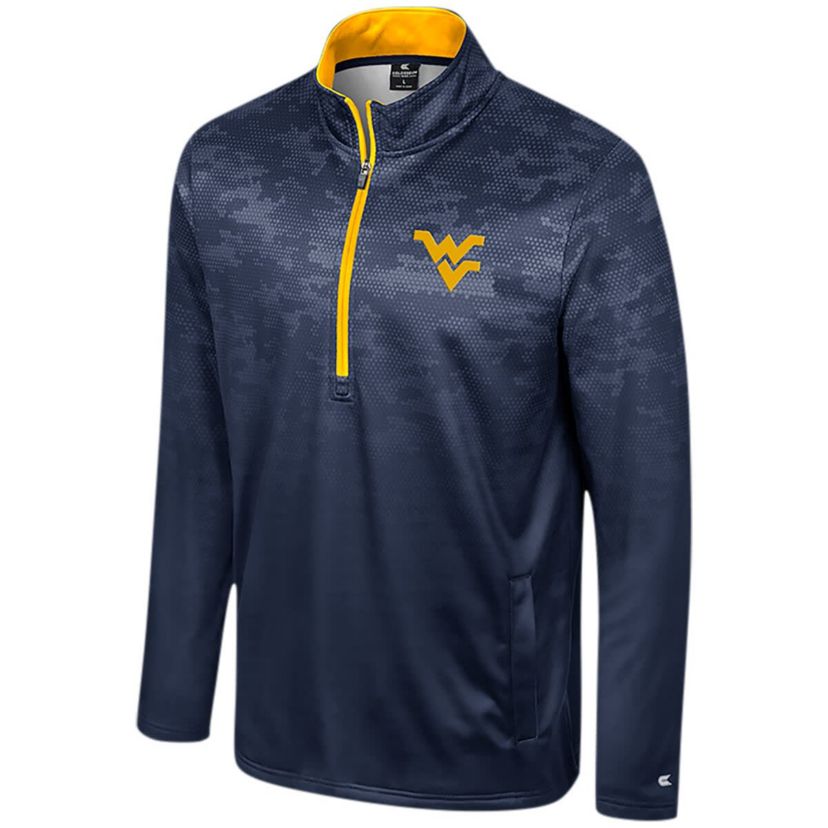 NCAA West Virginia Mountaineers The Machine Half-Zip Jacket