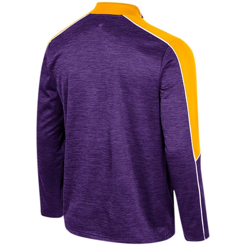 NCAA LSU Tigers Marled Half-Zip Jacket