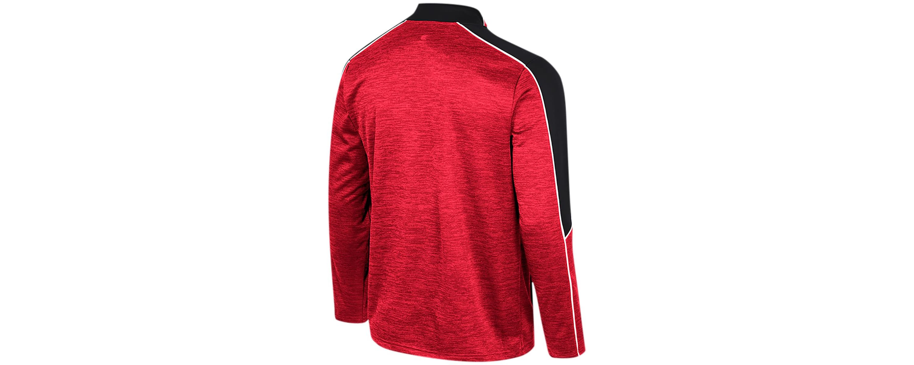 NCAA Maryland Terrapins Marled Half-Zip Jacket