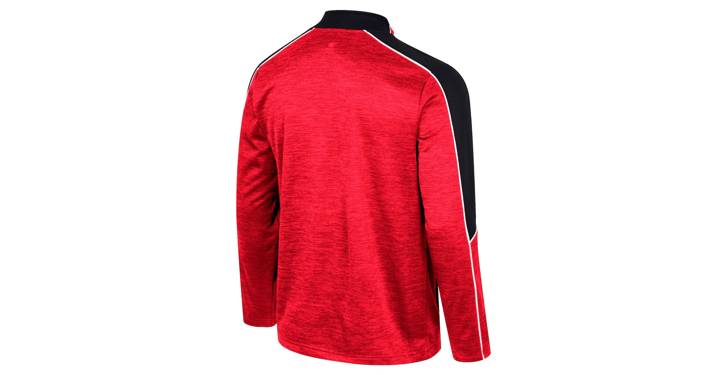 NCAA Nebraska Huskers Marled Half-Zip Jacket
