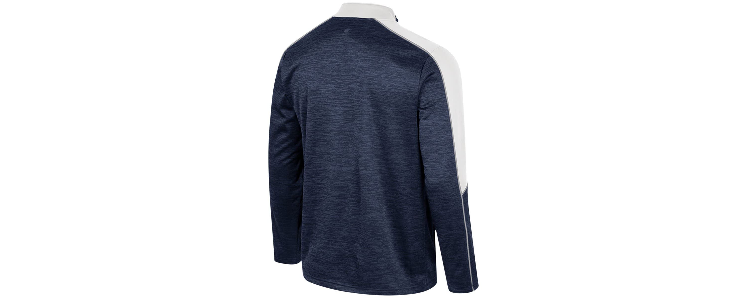 NCAA Penn State Nittany Lions Marled Half-Zip Jacket