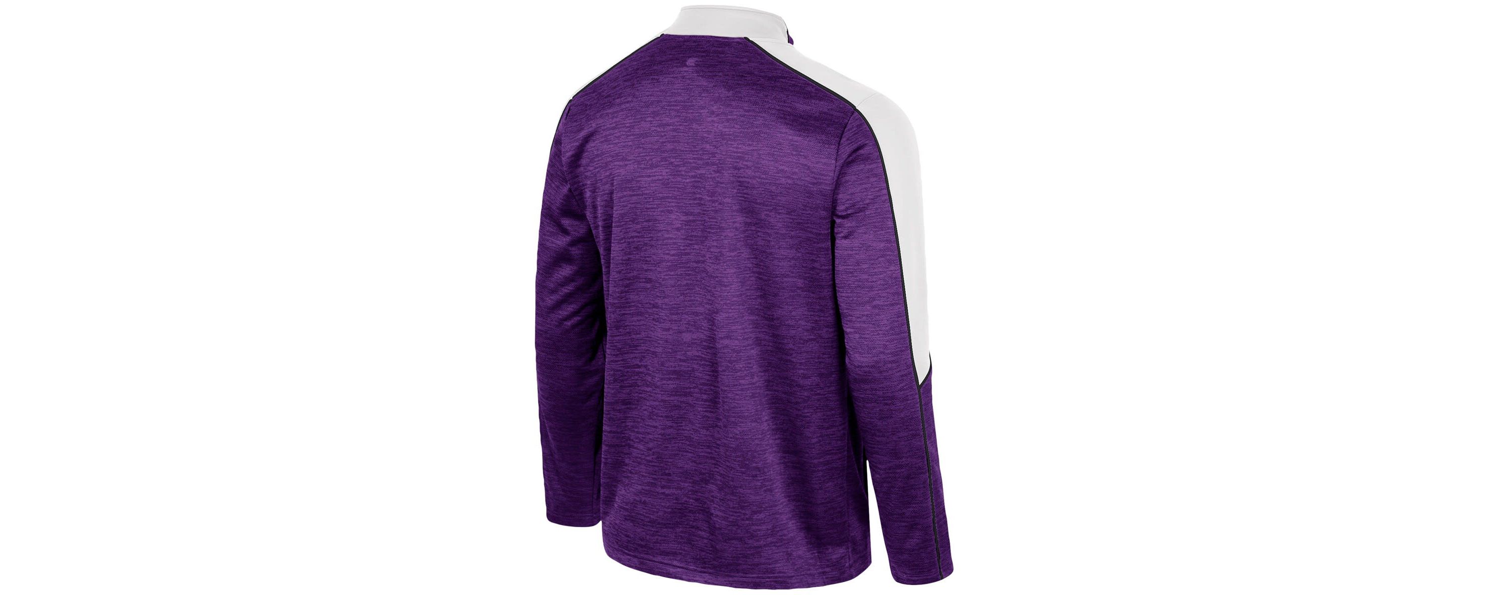 NCAA TCU Horned Frogs Marled Half-Zip Jacket