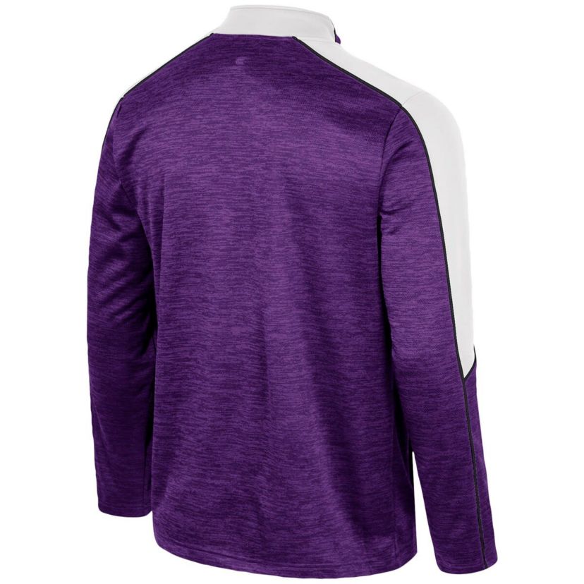 NCAA TCU Horned Frogs Marled Half-Zip Jacket