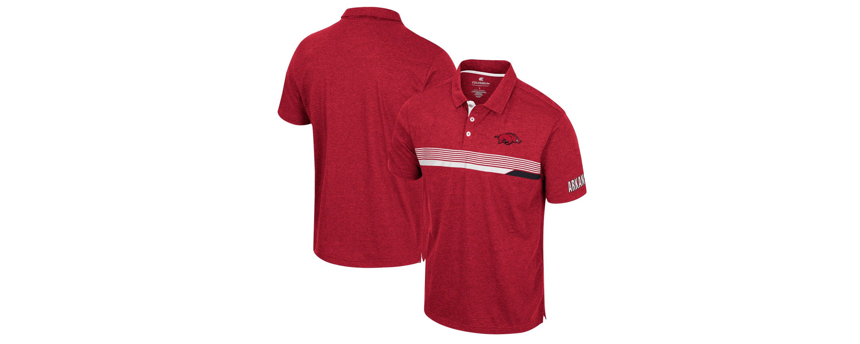 NCAA Arkansas Razorbacks No Problemo Polo