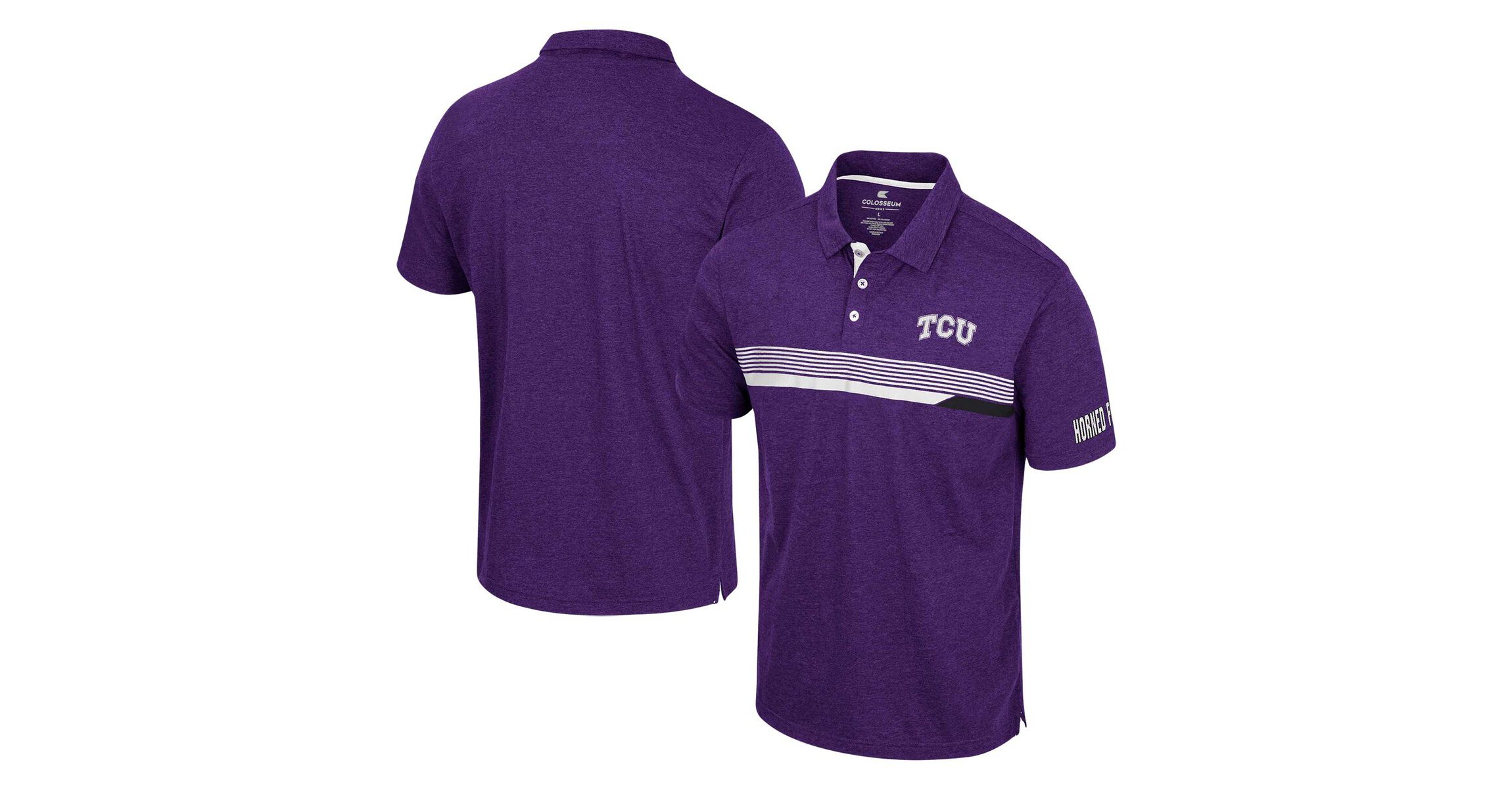 NCAA TCU Horned Frogs No Problemo Polo