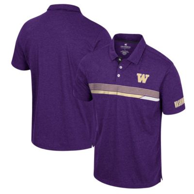 Colosseum Men's NCAA Washington Huskies No Problemo Polo