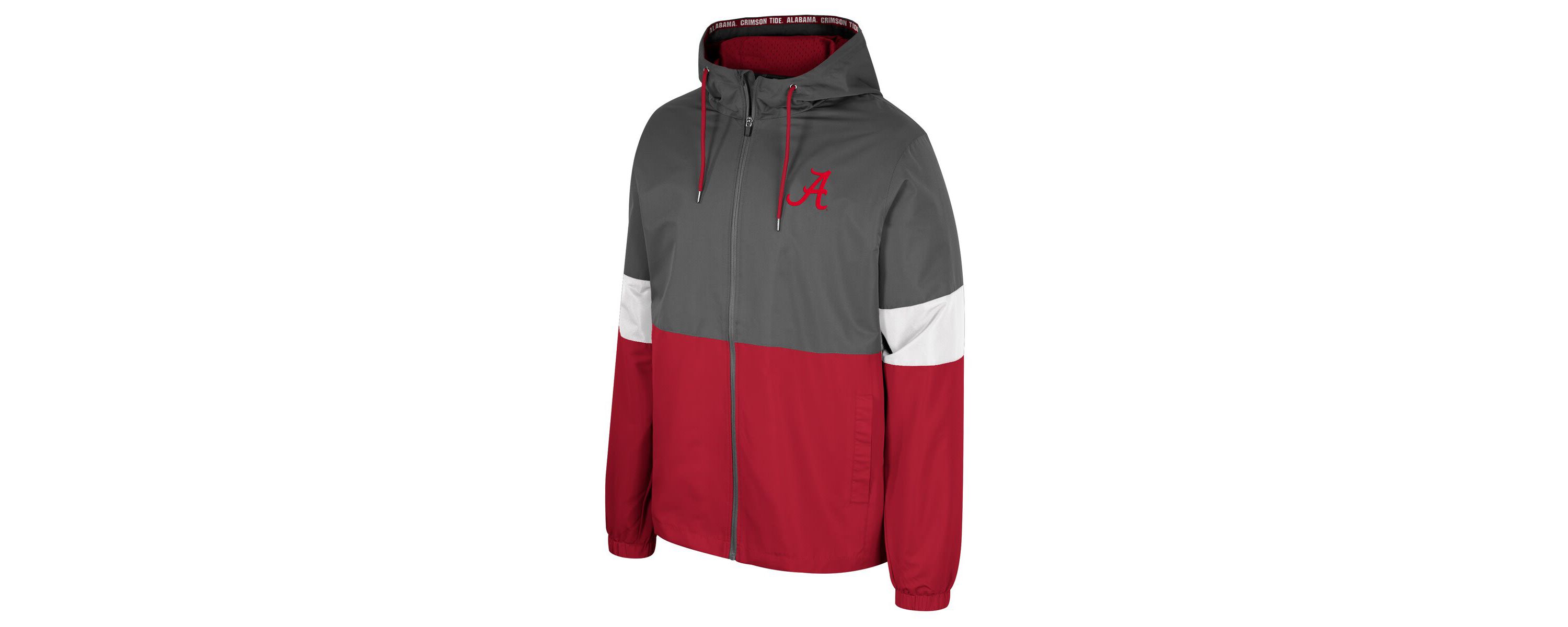 Alabama Crimson Tide NCAA Alabama Tide Miles Full-Zip Jacket