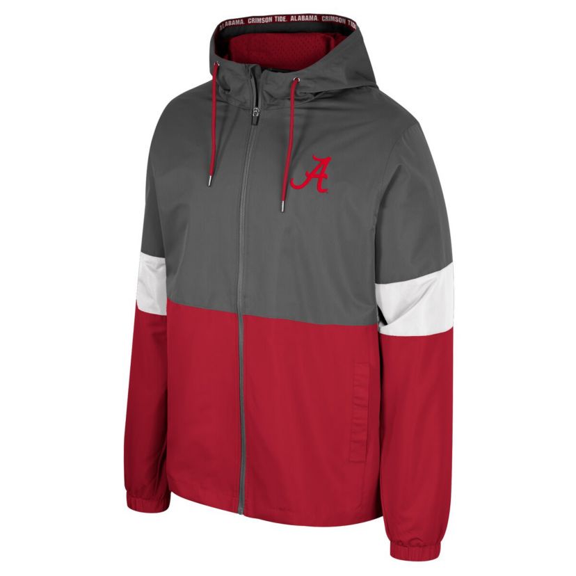 Alabama Crimson Tide NCAA Alabama Tide Miles Full-Zip Jacket