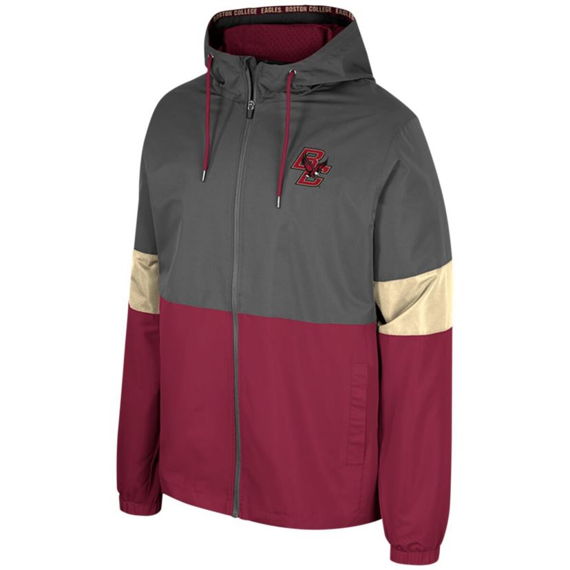 Boston College Eagles NCAA Boston NCAA Eagles Miles Full-Zip Hoodie Jacket